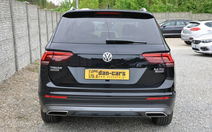 Volkswagen Tiguan Allspace cena 119800 przebieg: 110000, rok produkcji 2018 z Tuliszków małe 407